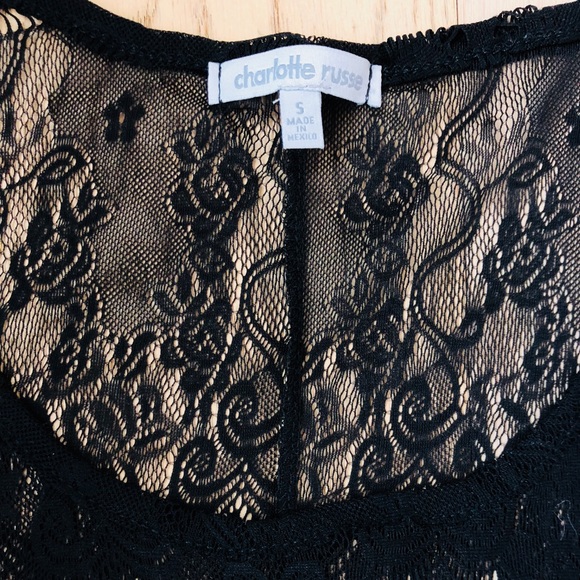 Sheer Lace Top - Picture 2 of 3